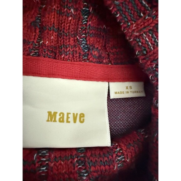 Anthropologie Maeve Mock Turtleneck Long Sleeve Tunic Sweater Dress Size XS - Picture 6 of 9